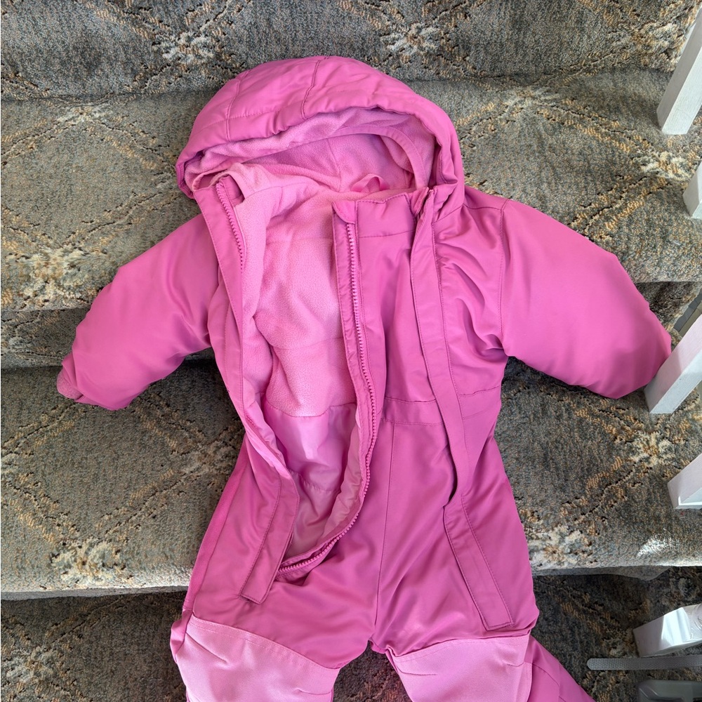Cat & Jack Fleece Snowsuit in Pink